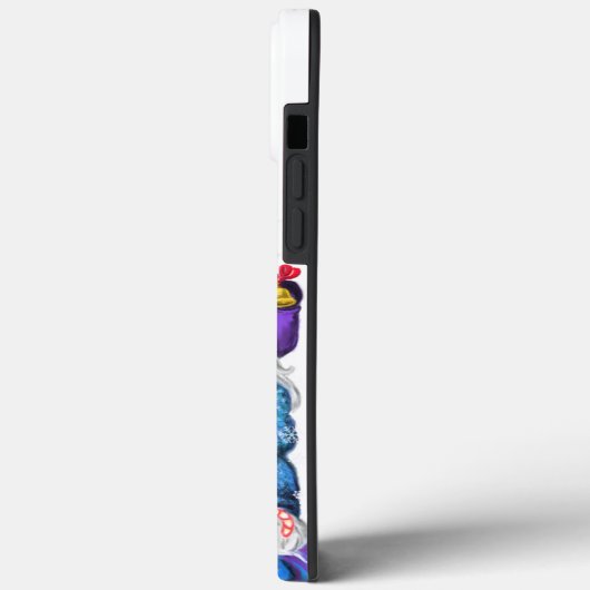 メリークリスマス格言パーティー漫画スケッチおもしろい Case-Mate iPhoneケース (裏面 / 左)