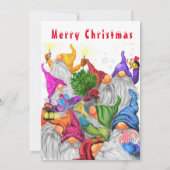 メリークリスマス格言パーティー漫画スケッチ (裏面)