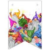 メリークリスマス格言パーティー漫画スケッチ おもしろい バンティングフラッグ (第1の旗)