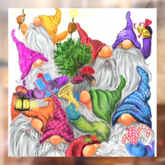 メリークリスマス格言パーティー-おもしろいスケッチ ウィンドウサイン (シート2)