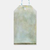 メリークリスマス格言ピクニックキャ素朴ビン ギフトタグ (裏面)