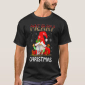 メリークリスマス格言ファミリークリスマスボーイズガールズキッド Tシャツ (正面)