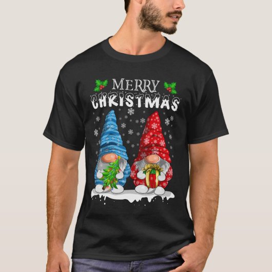 メリークリスマス格言ファミリークリスマス Tシャツ (正面)