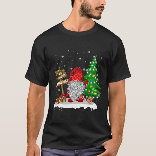 メリークリスマス格言ファミリークリスマス Tシャツ (正面)