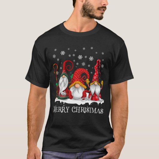 メリークリスマス格言ファミリークリスマス Tシャツ (正面)