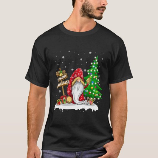 メリークリスマス格言ファミリークリスマス Tシャツ (正面)