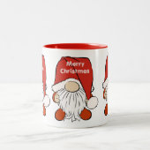 メリークリスマス格言マグ ツートーンマグカップ (中央)