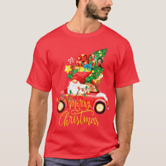 メリークリスマス格言レッドカー Tシャツ