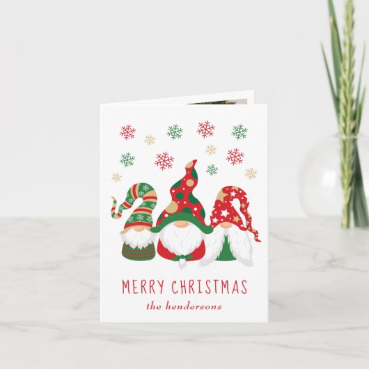 メリークリスマス格言写真 シーズンカード (正面)