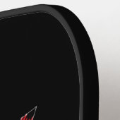 メリークリスマス格言格言格言 ピックルボールラケット (左詳細)