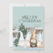メリークリスマス格言赤と青 シーズンカード (正面)