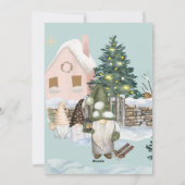 メリークリスマス格言赤と青 シーズンカード (裏面)