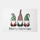 メリークリスマス格言赤緑 ドアマット (正面)