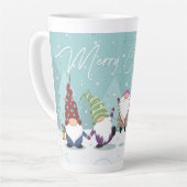 メリークリスマス格言 カフェラテマグ (左アングル)