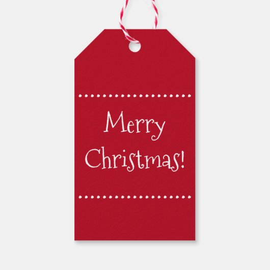 メリークリスマス格言 ギフトタグ (裏面)