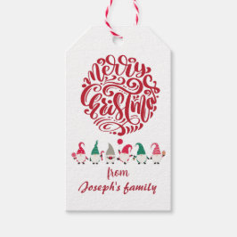 メリークリスマス格言 ギフトタグ