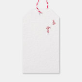 メリークリスマス格言 ギフトタグ (裏面)