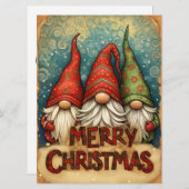 メリークリスマス格言 シーズンカード (正面/裏面)