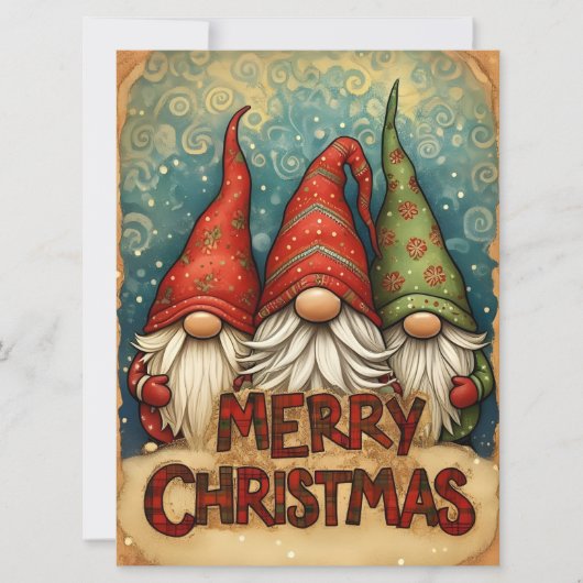 メリークリスマス格言 シーズンカード (正面)