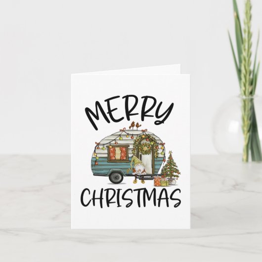 メリークリスマス格言 シーズンカード (正面)