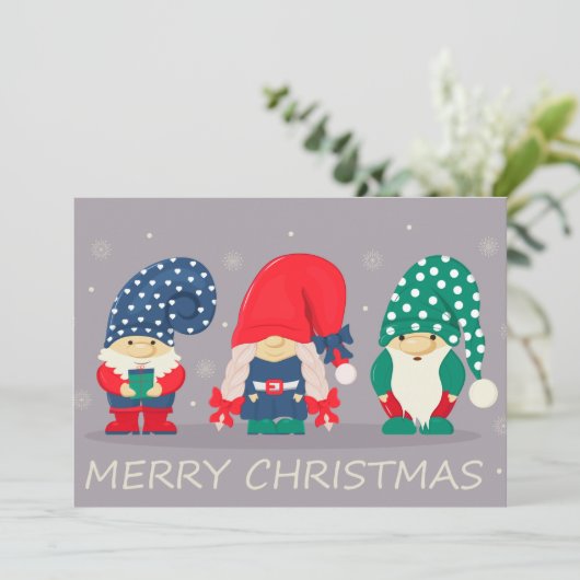 メリークリスマス格言 シーズンカード (スタンド正面)