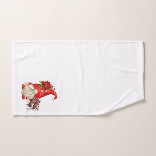 メリークリスマス格言 バスタオルセット (ハンドタオル)