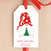 メリークリスマス格言 パーソナライズされた ギフトタグ