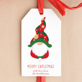 メリークリスマス格言 パーソナライズされた ギフトタグ