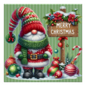 メリークリスマス格言 ポスター (正面)