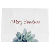 メリークリスマス植物学 ラージペーパーバッグ (裏面)