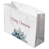 メリークリスマス植物学 ラージペーパーバッグ (裏面アングル)