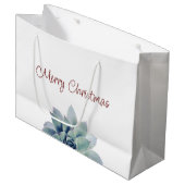 メリークリスマス植物学 ラージペーパーバッグ (正面アングル)