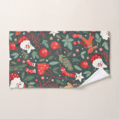 メリークリスマス泣き声 バスタオルセット (ハンドタオル)