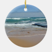 メリークリスマス海波周セラミックオーナメント セラミックオーナメント (裏面)