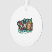 メリークリスマス牛 オーナメント (正面)