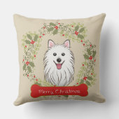 メリークリスマス犬の品種 クッション (裏面)