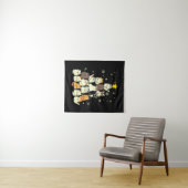 メリークリスマス猫のクリスマスツリー タペストリー (インサイチュ(横))