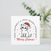 メリークリスマス猫の美学 シーズンカード (スタンド正面)