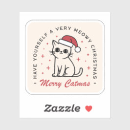 メリークリスマス猫の美学 シール