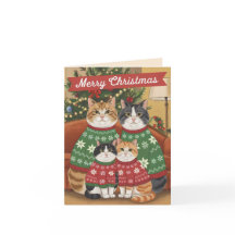 メリークリスマス猫一家