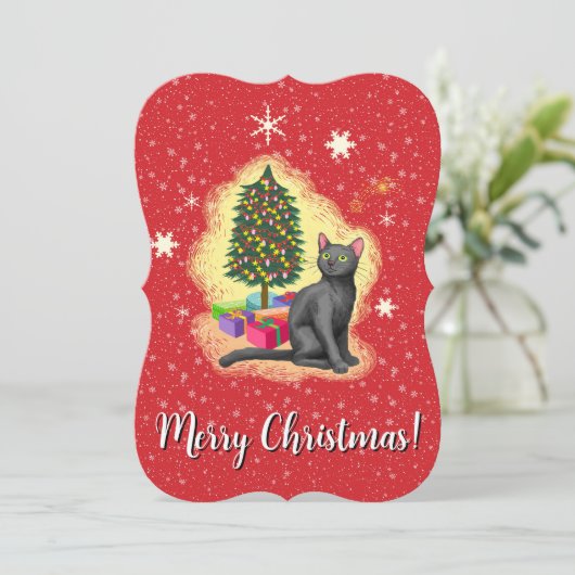 メリークリスマス猫 (スタンド正面)