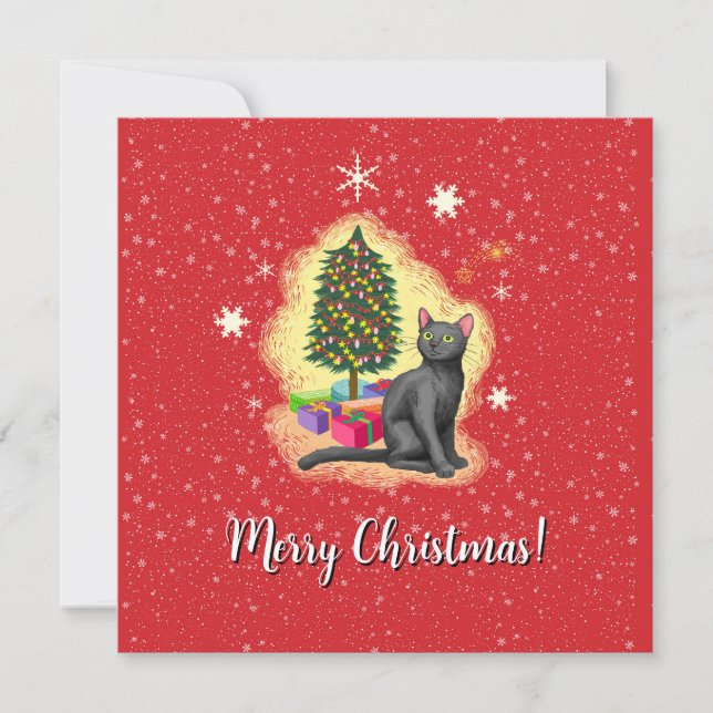 メリークリスマス猫 (正面)