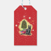 メリークリスマス猫 ギフトタグ (裏面)
