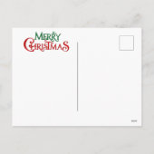 メリークリスマス猫 シーズンポストカード (裏面)