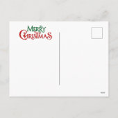 メリークリスマス猫 シーズンポストカード (裏面)