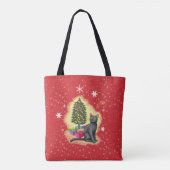 メリークリスマス猫 トートバッグ (裏面)