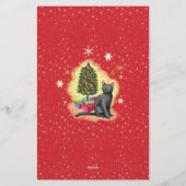 メリークリスマス猫 便箋 (裏面)