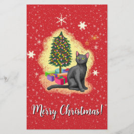 メリークリスマス猫 便箋