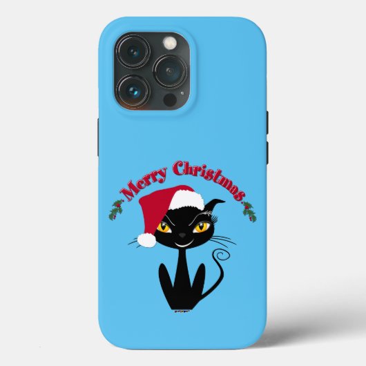 メリークリスマス猫 Case-Mate iPhoneケース (裏面)