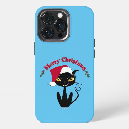 メリークリスマス猫 iPhoneケース (裏面)
